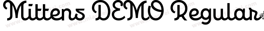 Mittens DEMO Regular字体转换